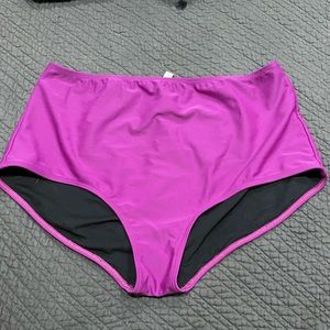 Pink desert bikini bottoms